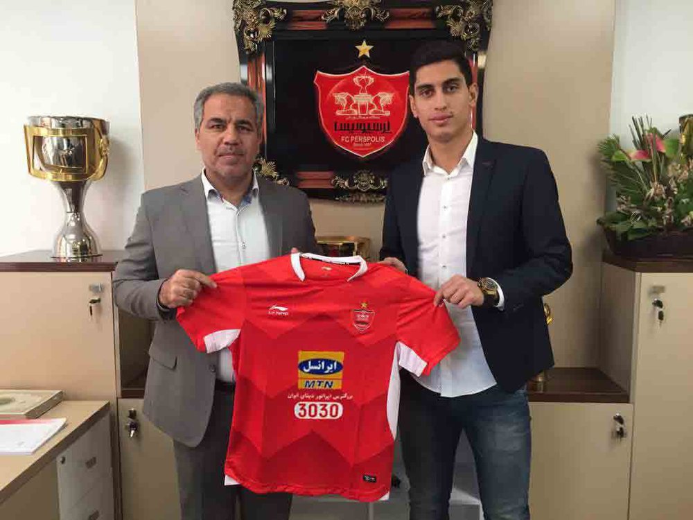 مدافع لژیونر به پرسپولیس پیوست+ عکس